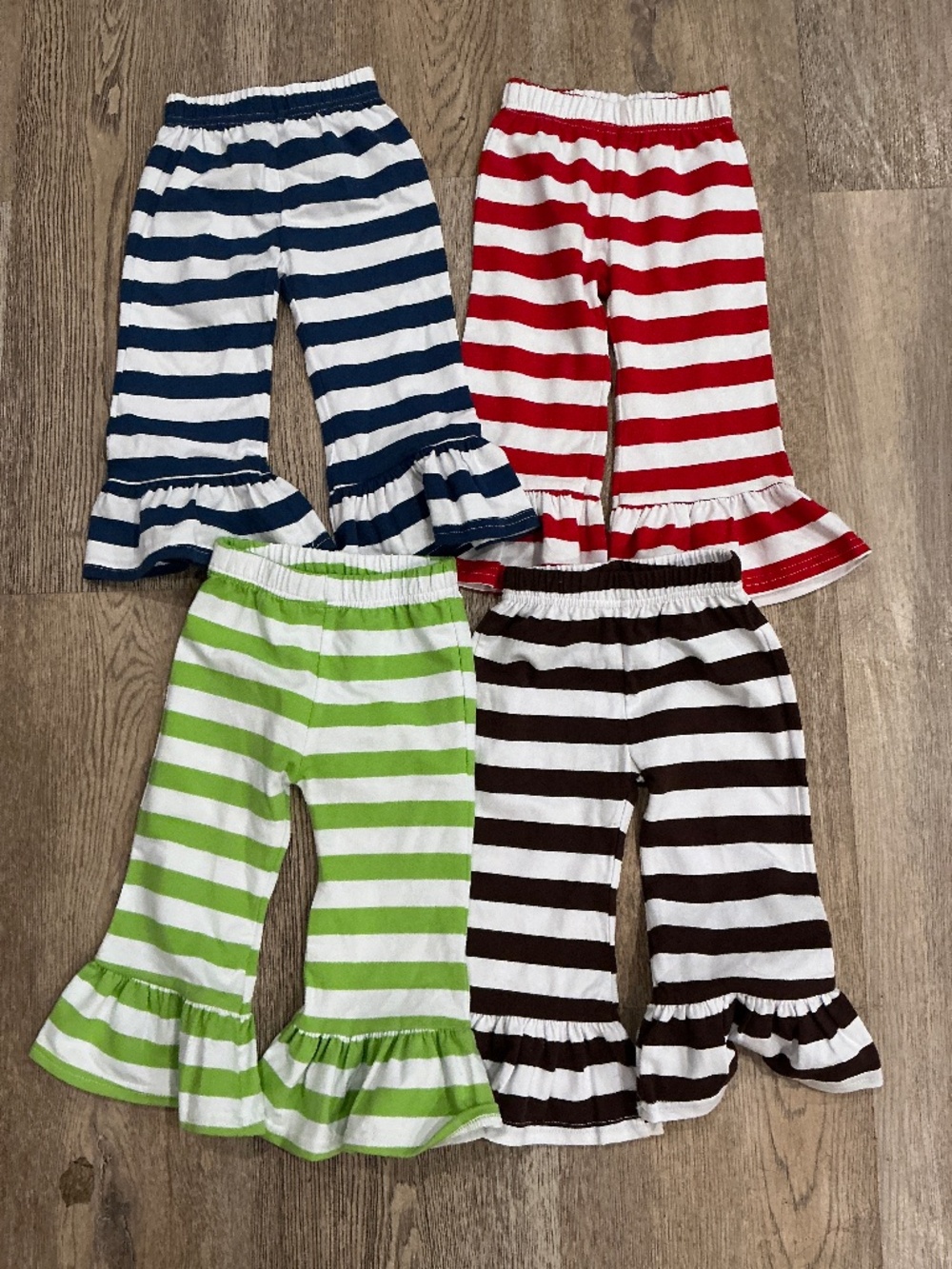 .Ruffle Pants - lot of 4 - Blanks Boutique